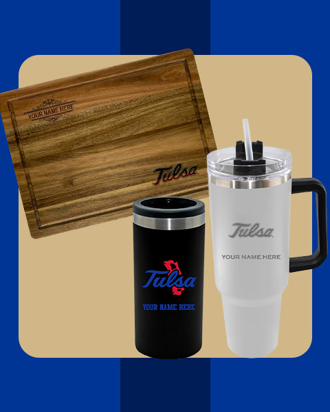 Shop Tulsa Golden Hurricanes Personalized Items